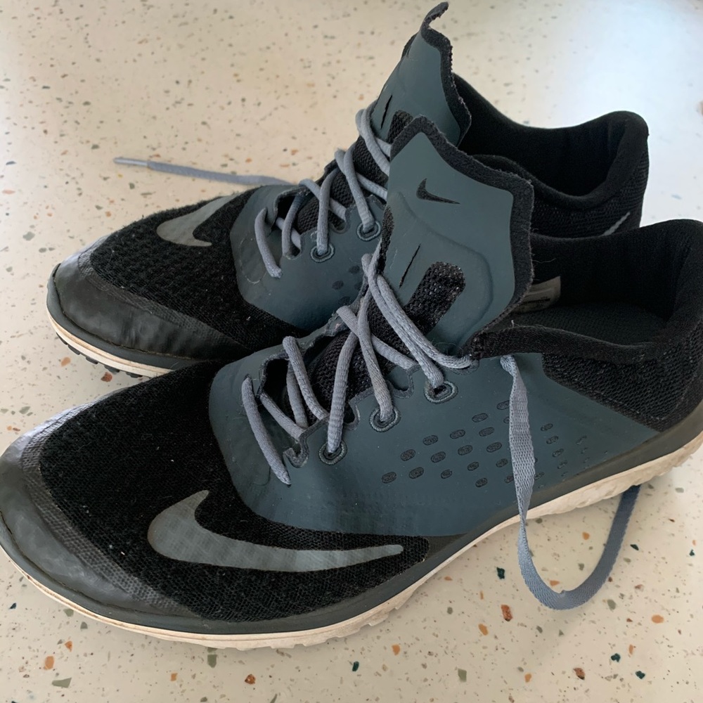 Black/Grey Nike shoes